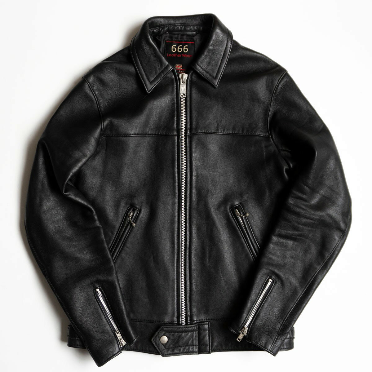 楽天市場】666 シングル ライダースの通販