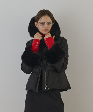 エコファーショートダウンジャケット / GRACE CONTINENTAL | GRACE