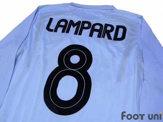 Chelsea 2005-2006 Away Long Sleeve Shirt #8 Lampard - Online Store