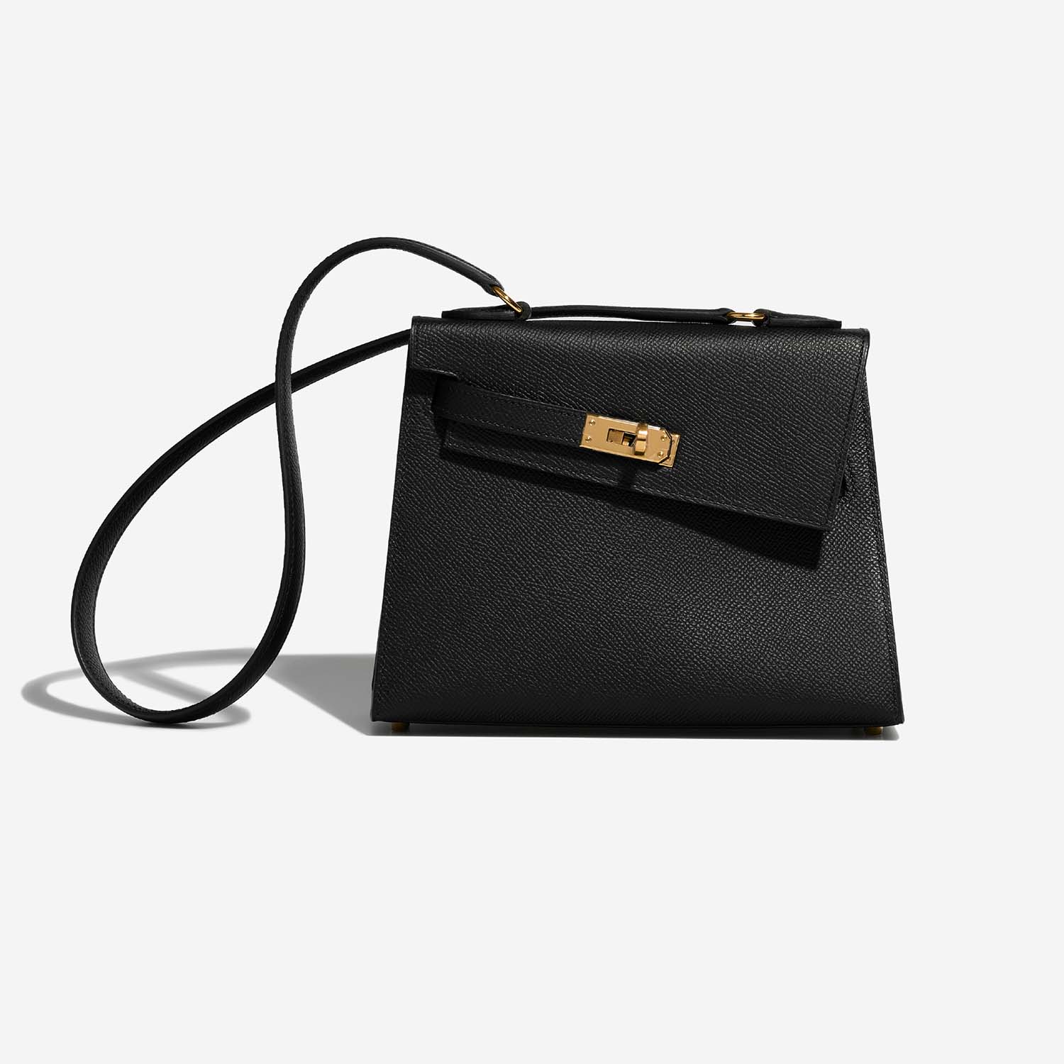 Hermès Kelly 20 Desordre Black Epsom With Gold Hardware – AG