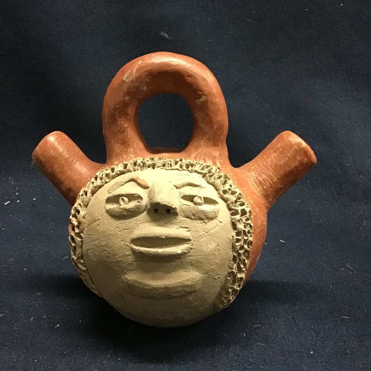 Yahoo!オークション - テラコッタ ペルー インカ土器 注口土器 送料一