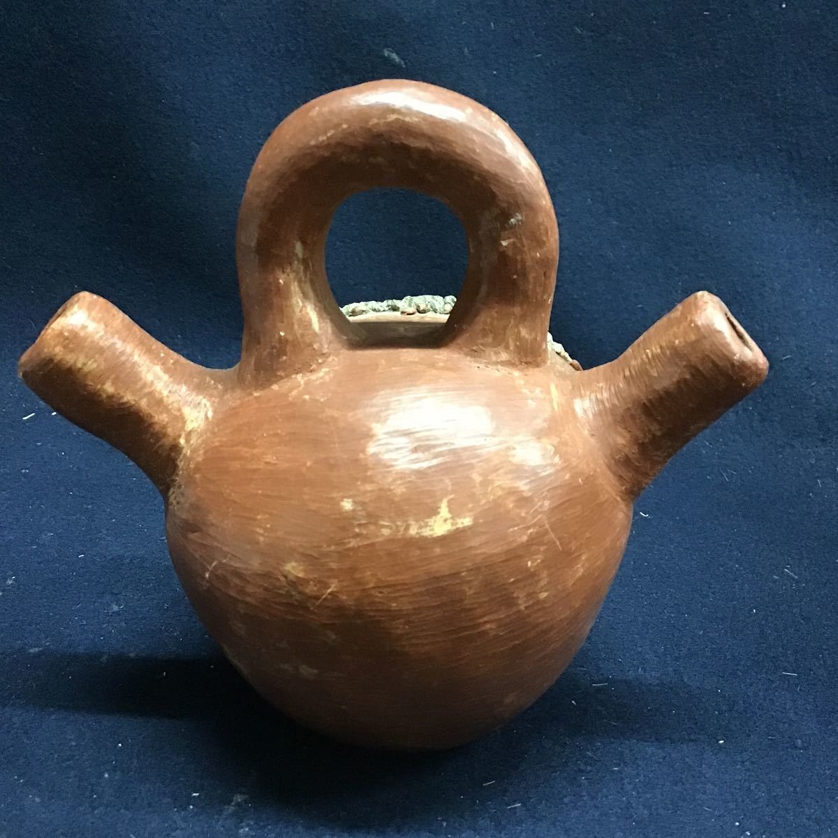 Yahoo!オークション - テラコッタ ペルー インカ土器 注口土器 送料一