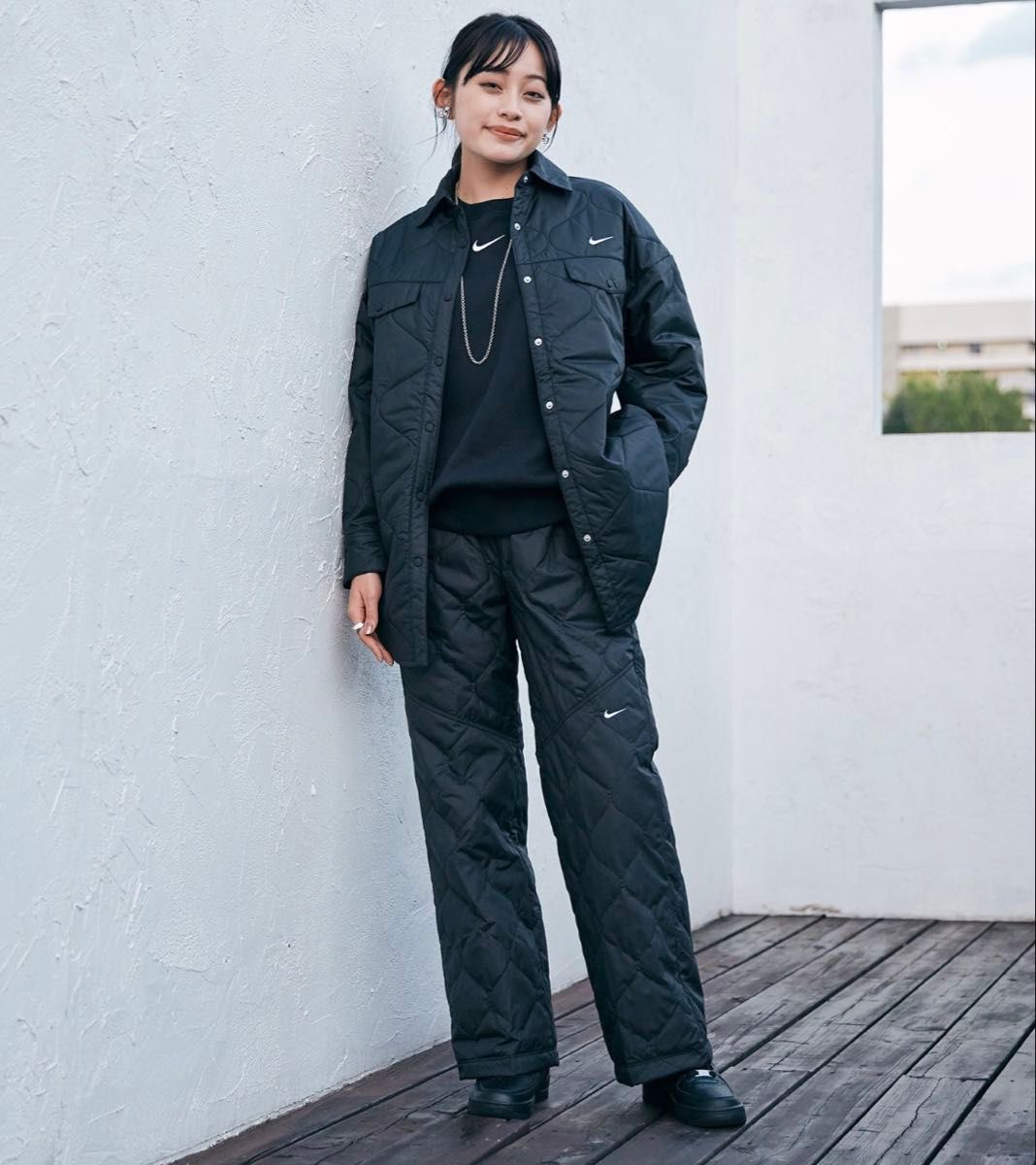 新品 定価20240円 NIKE キルティング ジャケット ブルゾン Mサイズ