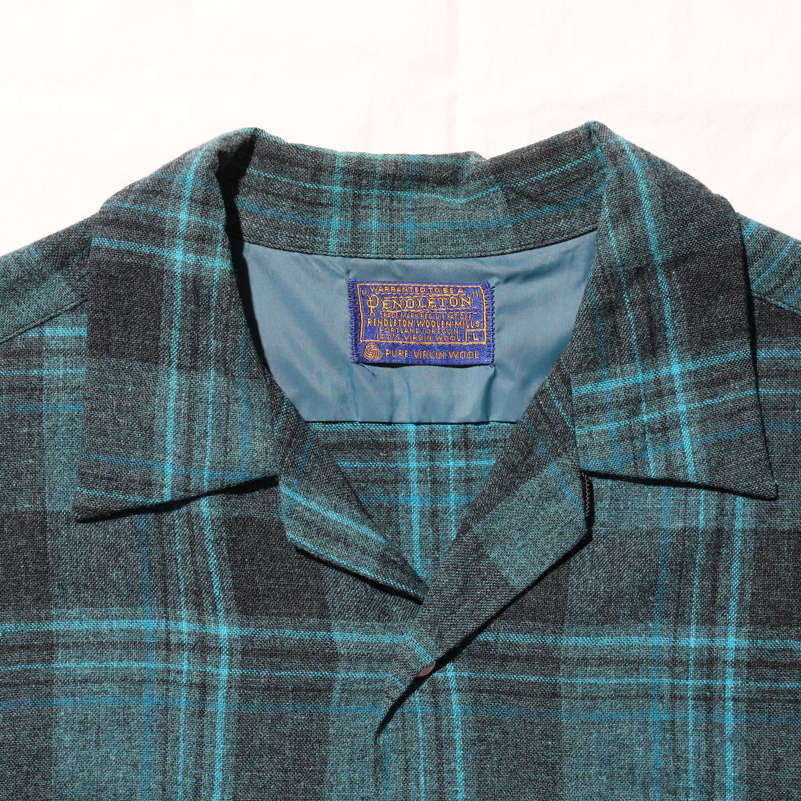 極美品 L 60s Pendleton Board Shirt ペンドルトン ボードシャツ