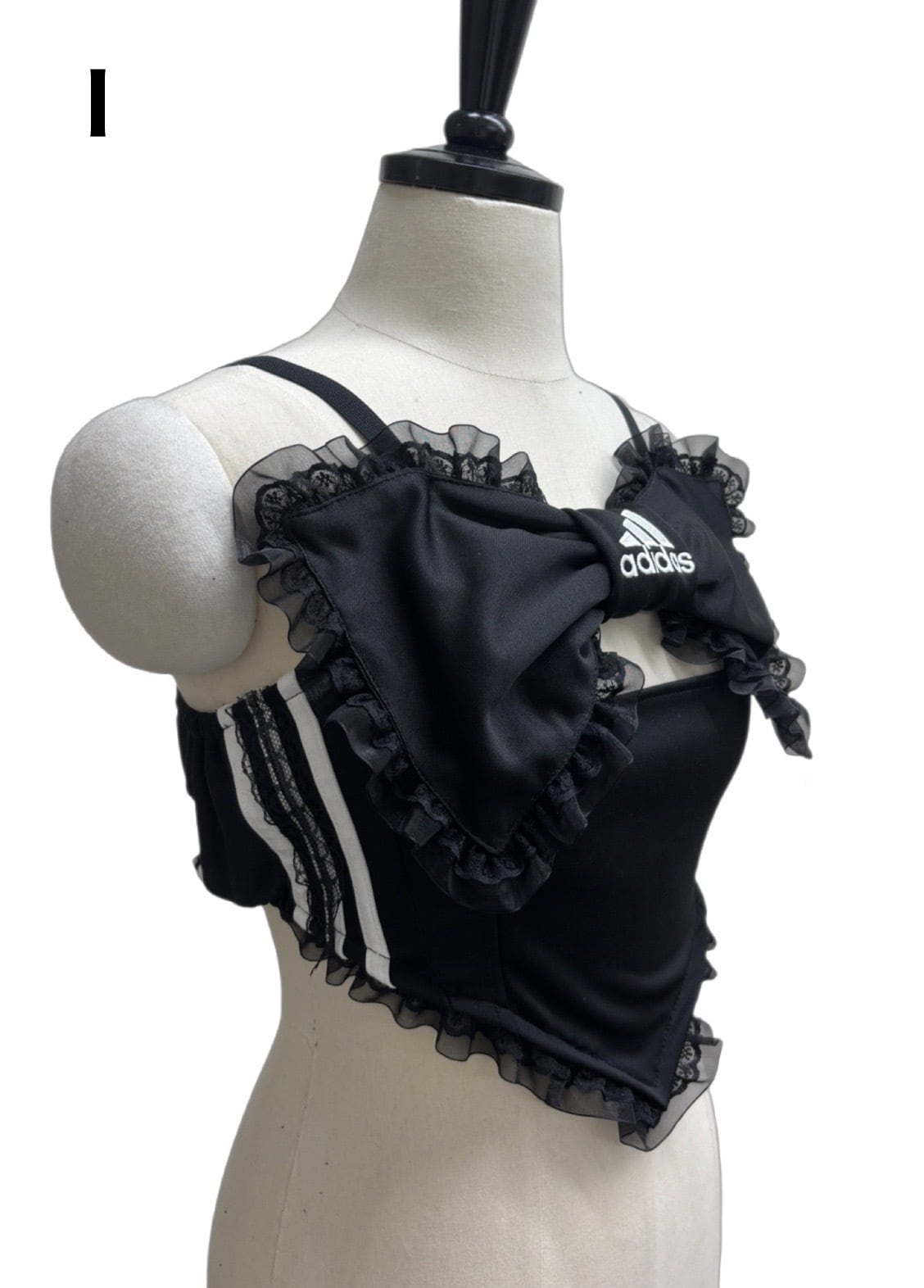 限定】リメイクトラックキャミソール(レースリボン付) | lilLilly