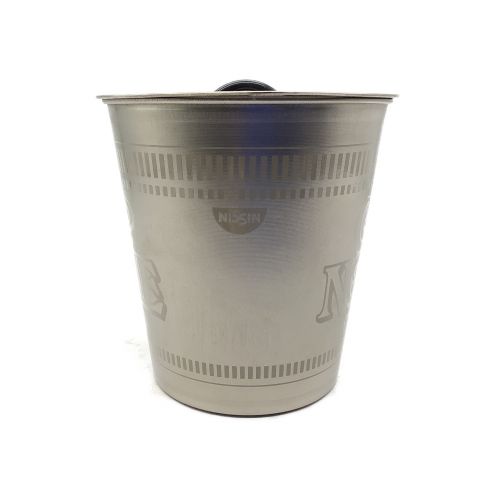 クッカー 800mL メッシュケース付 カップヌードル型チタンクッカー