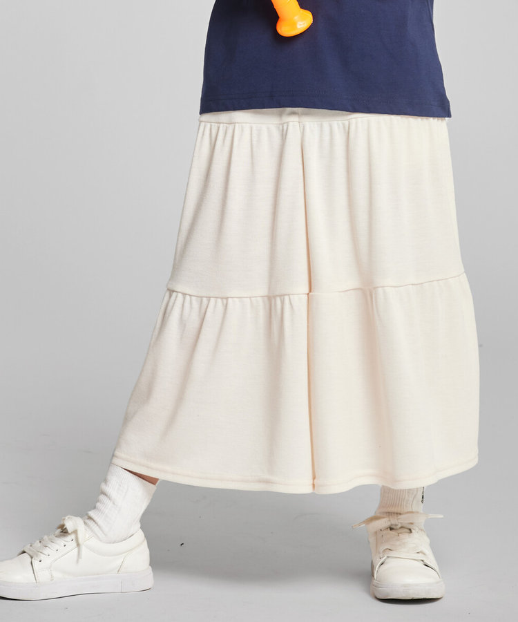 速乾 ロング ティアードキュロット（98-50FG03-204）｜コムサイズム