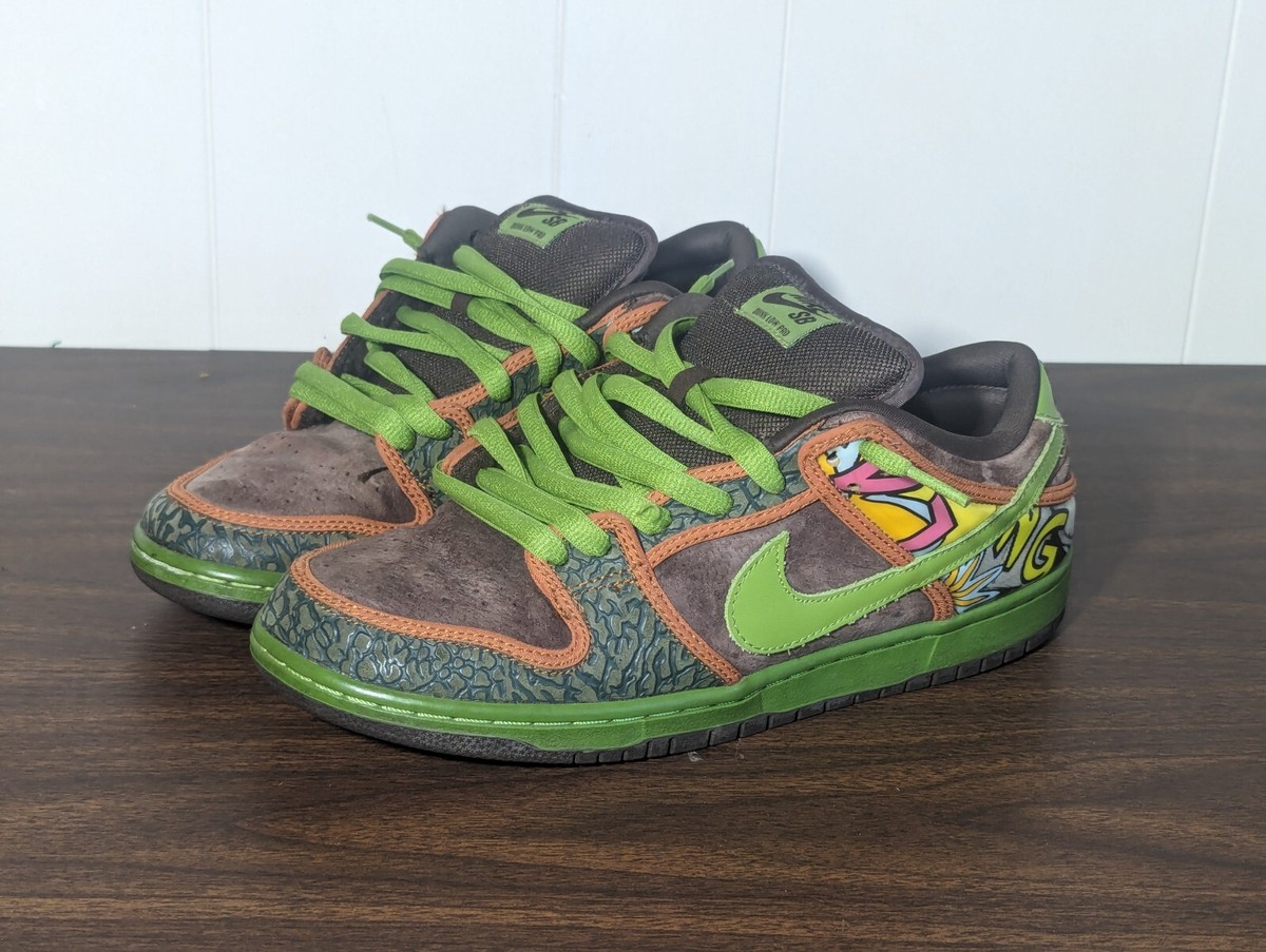 Men's Size 9.5 - Nike SB Dunk Low de la soul 2015 789841-332 Skate