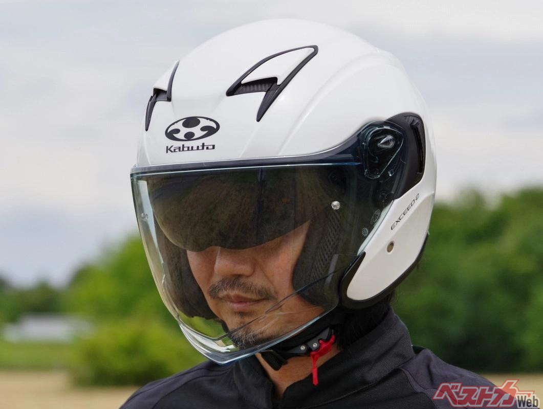 カブト エクシード-2 インプレ】エッジィな斬新シールドで空力性能