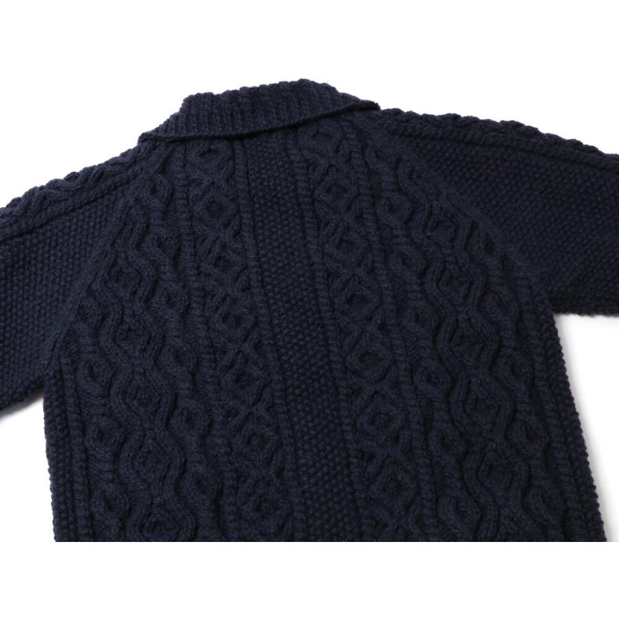 INVERALLAN（インバーアラン） ハンドニット カーディガン 3A ウール