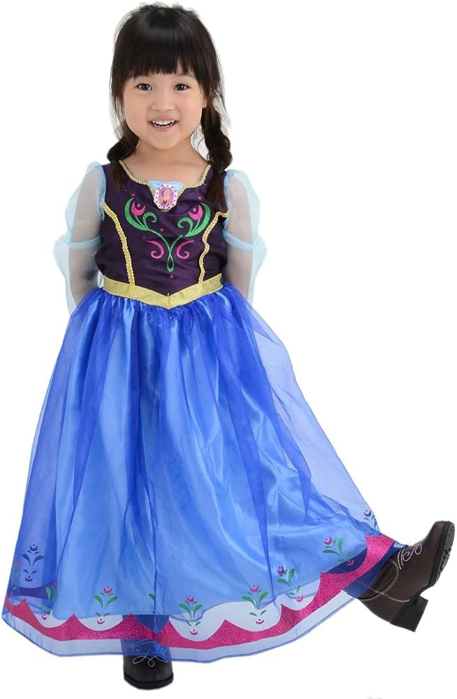 Amazon.co.jp: ディズニー アナと雪の女王 おしゃれドレス アナ 100cm