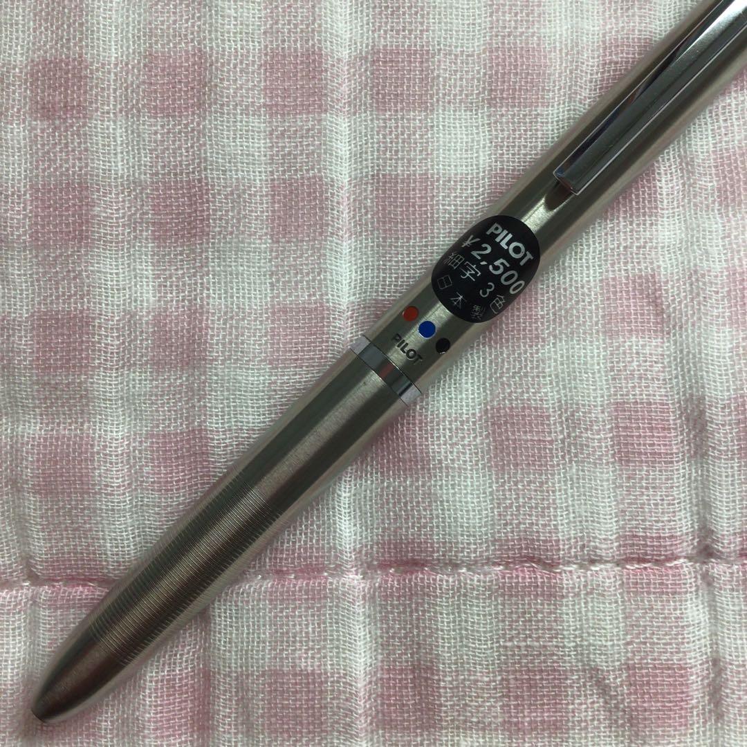 パイロット ボールペン 細字3色 シール付き 振り子式 廃盤 - メルカリ