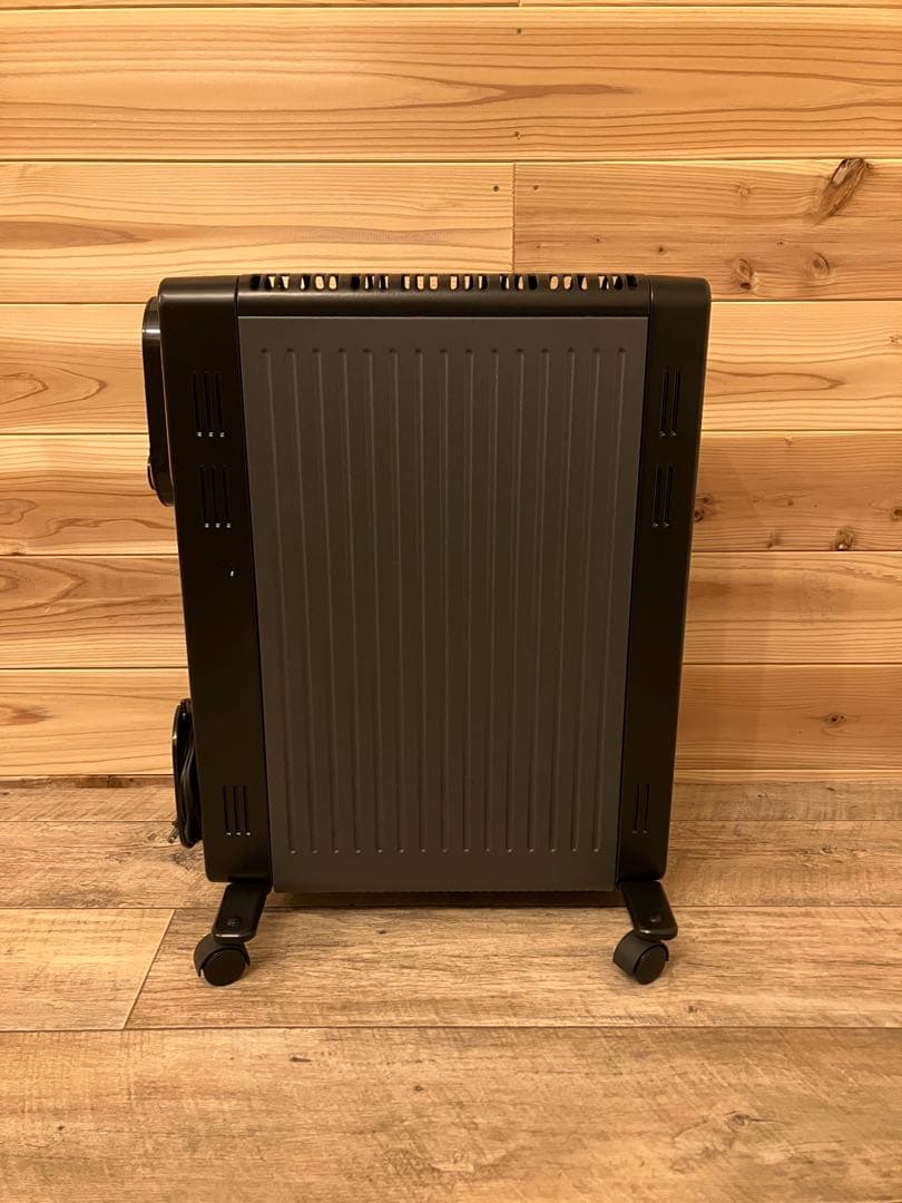 YAMAZEN(山善) オイルレスヒーター DOL-J12ブラック Amazon | [山善] オイルレスヒーター 1200W 最大8畳 出力3段階切替