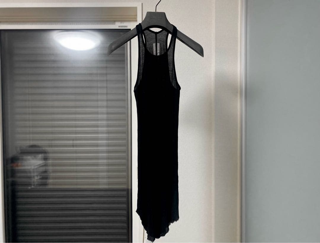 トップス Rick Owens rib long tanktop drkshdw Rick Owens DRKSHDW | Shop Online | SS23 | Black Drk Tank Top